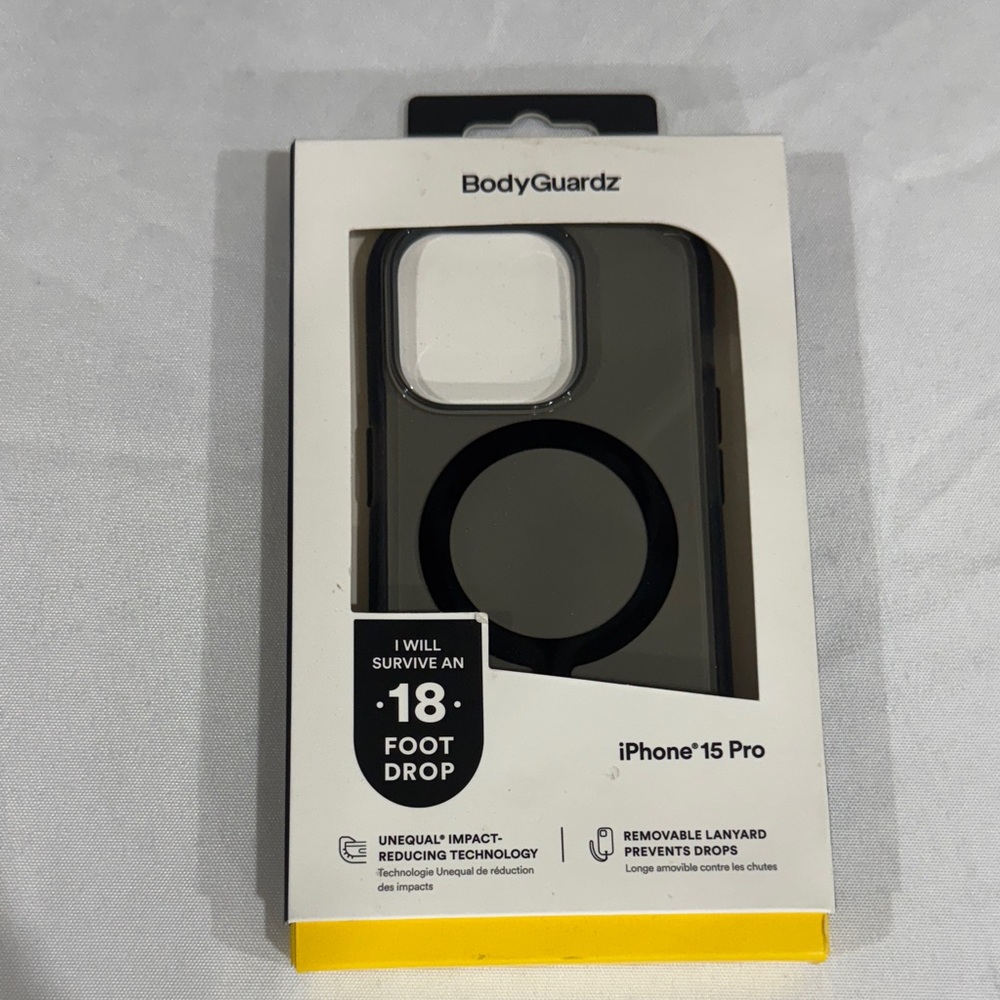 Smoke Gray iPhone 15 Pro Case